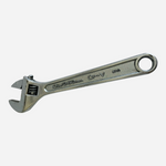 Vintage Heavy Duty 10" 250mm Cr-V Adjustable Wrench 6110 Chrome Vanadium G+