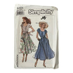 Vintage Simplicity 9195 Sewing Pattern Jiffy Dress Size 6-12 Complete