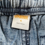 Gymboree Boys Blue Camo Cotton Cargo Shorts Size 4 Casual Summer Shorts