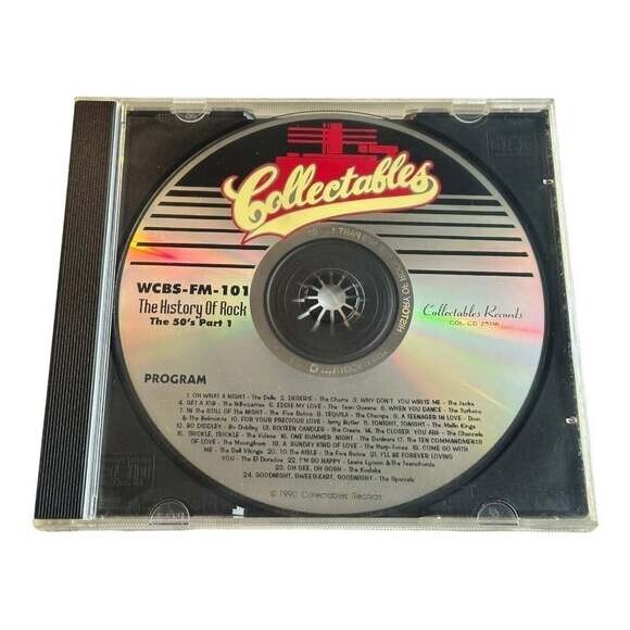CD WCBS FM101 History Of Rock The 50's Part 1