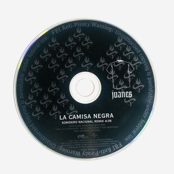 Rare! CD Juanes - La Camisa Negra