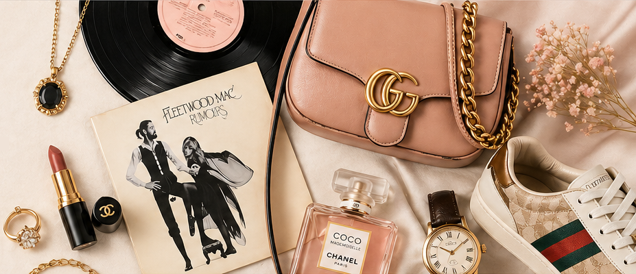 Curated collection of fashion, music, beauty and accessories